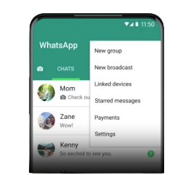 linked decice on whatsapp web